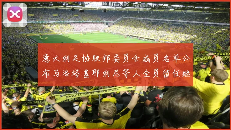 意大利足协联邦委员会成员名单公布马洛塔基耶利尼等人全员留任继续服务